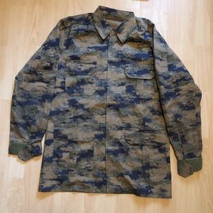 2013 Turkish Military Air Force Issue Desert Camouflage 4-Pocket Zip Up